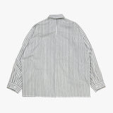 offset stripe shirt_white