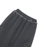 [ULKIN] MUGUNG Applique Sweatpants_Charcoal