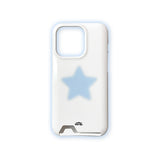 [made] bebe star skyblue phone case (card hard)