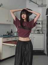 Furby Pintuck Denim String Pants