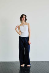 WINSOME BUSTIER SLEEVELESS / WHITE