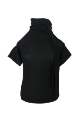 Halter open shoulder T (3color)