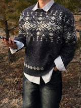 Nordic round knitwear