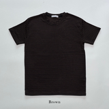 ダンブルストライプマッスルフィットショートスリーブTシャツ