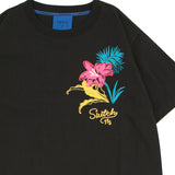 STANDARD EXOTIC PALM TREE SHORT SLEEVED T-SHIRT (UNISEX)_SYS6TS08BK