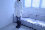 Bohem tassel button knit cape