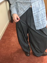 Nylon sheer pants