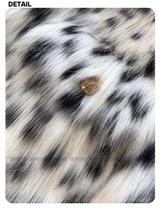 [SALE] Safari Golden Leopard Fur Jacket