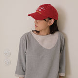 Red Washing Puppy Cap