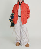 Carrot Diamond Quilting Unisex High Neck Padding (100% Wellon)