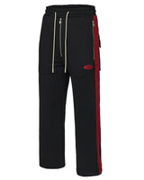 Mwoong トラックスーツ フレアフィットパンツ(BLACK)
