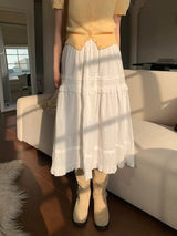 [MADE] Forn frill banding skirt