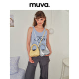 muva.サマー レザー クロスボディ ミニ バッグ