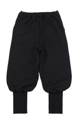 Long banding pants [BLACK]