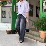LMN LIT Oversized Fit Cool Linen Shirt (8 colors)