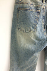 Vintage blue bootcut pants