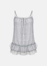 Sophie Dot Layered Cardigan Set