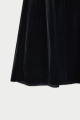 Cosmo velvet skirt_black