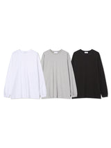 クリーム長袖Tシャツ (3カラー)