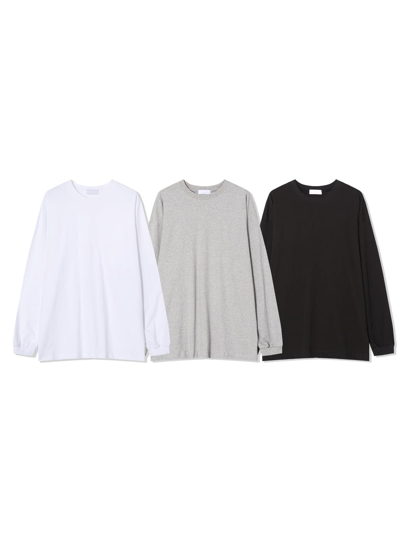 クリーム長袖Tシャツ (3カラー)