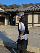 Over Denim Cargo Balloon Pants 2C