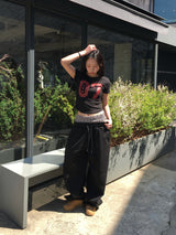 Dio Check Sagging Sweatpants (2c)