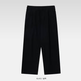  Cool tantan hemp linen wide banding pants in summer