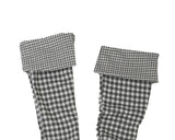 double check high loose socks / brown