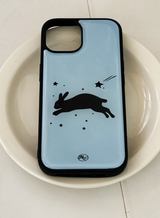 [MADE] Jump Rabbit Epoxy Bumper Case (Sky)