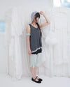 APRON MICRO PANTS / BLACK