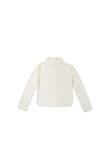 Layered lace blouse_ivory