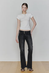 フラジャイルグラフィックTEE white
