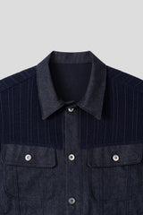 RW Knit Denim Tracker Jacket (2C)