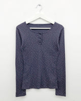Chateau Floral Button Long Sleeve (3color)