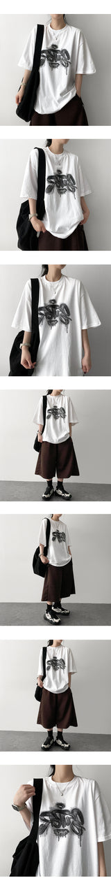 ロナーオーバーサイズフィットショートスリーブTシャツ