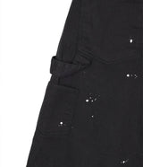 Double Knee Chino 8-Bermuda Pants - Black