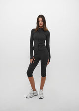 [B-BASIC] Athleisure High-Neck Zip-Up (UPF 50+) (2SIZE)