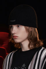CLASSIC LOGO BEANIE / BLACK