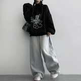 Mu Dot Half Zip-Up Anorak Sweatshirt (3 colors)