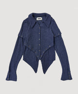  4WAY BUTTON KNIT SHIRT