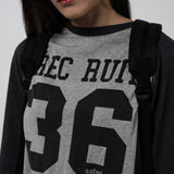 REC RUIT ATHLETIC RAGLAN TEE (GRAY)