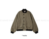 HIDDEN BUTTON TANKER JACKET