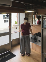 ニット レイヤード Vネック ショートスリーブ Tシャツ 4C