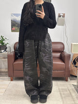 CAMO CARPENTER SNAP SWEAT PANTS