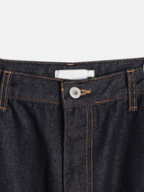 セティピンタックノンフェードデニムパンツ