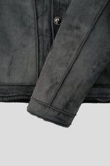 MG mink puffer tweed reversible jacket (2 colors)