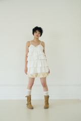 CHOCOLAT CANCAN DRESS (WHITE)