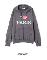Cont paris over fit hoodie