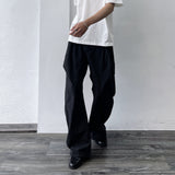 Curved Structure Wide Pants