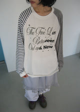 MIX STRIPE LOOSE TEE